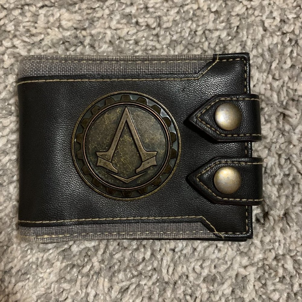 EUC Leather Assassin's Creed Wallet
